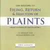 Vinod Publication's Law Relating to PLAINTS by Y P Bhagat - 1st edition 2025