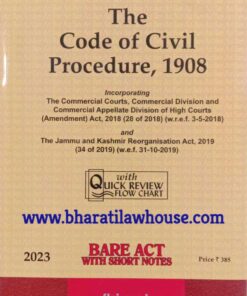 Lexis Nexis’s Code of Civil Procedure, 1908 (Bare Act) - 2023 Edition