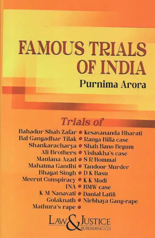 LJP's Famous Trials of India by Purnima Arora