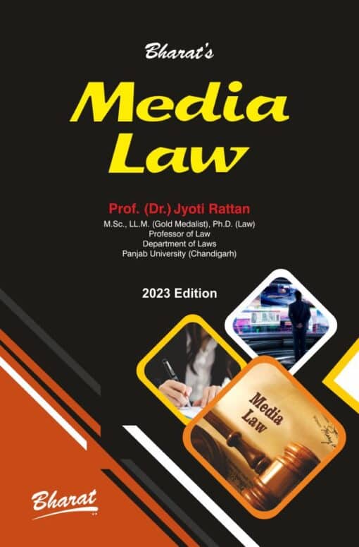 Bharat's Media Law by Dr. Jyoti Rattan - 1st Edition 2023