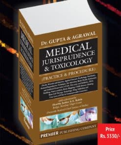 Premier's Medical Jurisprudence and Toxicology by Dr. Gupta & Agrawal - Edition 2023