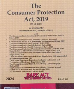 Lexis Nexis’s Consumer Protection Act, 2019 (Bare Act) - 2024 Edition