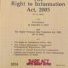 Lexis Nexis’s The Right to Information Act, 2005 (Bare Act) - 2024 Edition