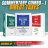 Taxmann's COMMENTARY COMBO – I for Direct Taxes—Master Guide to Income Tax Act and Rules & Direct Taxes Ready Reckoner (DTRR) | Finance (No. 2) Act 2024 | IT (Sixth-Amdt.) Rules 2024 | Set of 3 Books