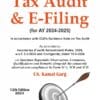 Bharat's Tax Audit & E-Filing by CA. Kamal Garg - 12th Edition 2024