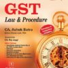 Bharat's GST Law & Procedure (Set of 3 Vols) by Ashok Batra - 8th Edition 2024