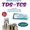 Commercial's Practical guide on TDS and TCS (Financial Year 2024-25) by G Sekar - 23rd Edition 2024