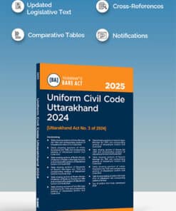 Taxmann's Uniform Civil Code Uttarakhand 2024 | Bare Act - Edition 2025