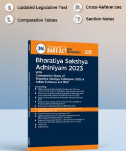 Taxmann's Bharatiya Sakshya Adhiniyam 2023 – Bare Act with Section Notes - Edition 2025