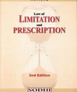 Sodhi's Law of Limitation And Prescription by Mitra - 2nd Edition 2023