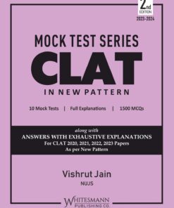 Whitesmann’s Mock Test Series CLAT in New Pattern 2023-2024 by Vishrut Jain