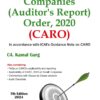 Bharat's Companies (Auditor's Report) Order, 2020 (CARO) By CA. Kamal Garg