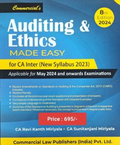 Commercial's Auditing and Ethics Made Easy by Ravi Kanth Miriyala for May 2024