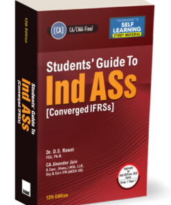 Taxmann's Student's Guide To Ind ASs [Converged IFRSs] by Dr. D.S. Rawat for Sept 2025