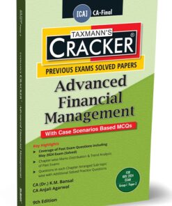 Taxmann's Cracker - Advanced Financial Management (AFM) by K.M Bansal for Nov 2024 Exams