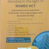 BC's Sec. 43B (h) of the Income Tax Act decoded in the light of MSMED ACT - M. Jaishwal