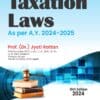 Bharat's Taxation Law (As per Assessment year 2024-25) by Dr. Jyoti Rattan - 16th Edition 2024