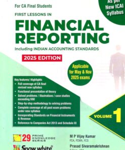 Snow White's First Lessons in Financial Reporting by M.P. Vijay Kumar for May 2025