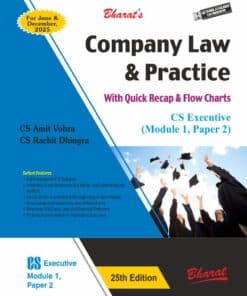 Bharat's Company law & Practice by CS Amit Vohra for June 2025 Exam