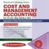 Commercial's Practical Learning Series - Cost and Management Accounting by G. Sekar for May 2024