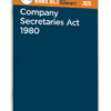 Taxmann's Company Secretaries Act 1980 – Bare Act with Section Notes - Edition 2025