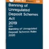 Taxmann's Banning of Unregulated Deposit Schemes Act 2019 – Bare Act with Section Notes - Edition 2025