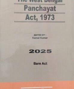 KLH's The West Bengal Panchayat Act, 1973 (Bare Act) - Edition 2025