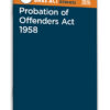 Taxmann's Probation of Offenders Act 1958 – Bare Act with Section Notes - Edition 2025