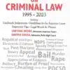 Whitesmann’s Digest of Supreme Court on Criminal Law 1995-2023 by Sarthak Arora