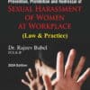 Bharat's Prevention, Prohibition and Redressal of Sexual Harassment of Women at Workplace (Law & Practice) by Dr. Rajeev Babel - 1st Edition 2023