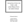 Sweet & Maxwell's Shackleton on The Law and Practice of Meetings by Madeleine Cordes - 15th South Asian Edition 2023