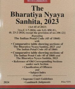 LJP's The Bharatiya Nyaya Sanhita, 2023 (Bare Act) – Edition 2024