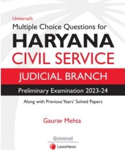 Lexis Nexis's Haryana Civil Service (Judicial Branch) Preliminary Examination by Gaurav Mehta