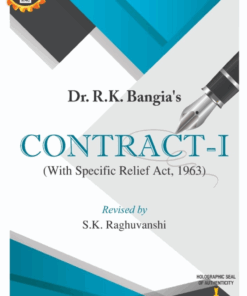 ALA's Law of Contract I by Dr. R.K. Bangia - 10th Edition 2025
