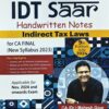 Commercial's IDT SAAR - Handwritten Notes - Indirect Tax Laws by Mahesh Gour for Nov 2024