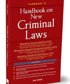 Taxmann's Handbook on New Criminal Laws - Edition July 2024