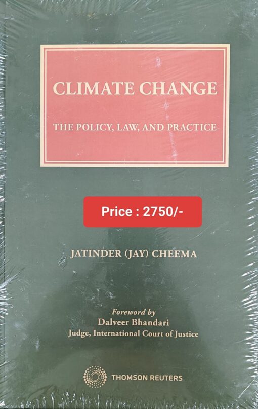 Thomson's Climate Change : The Policy, Law and Practice by Jatinder (Jay) Cheema