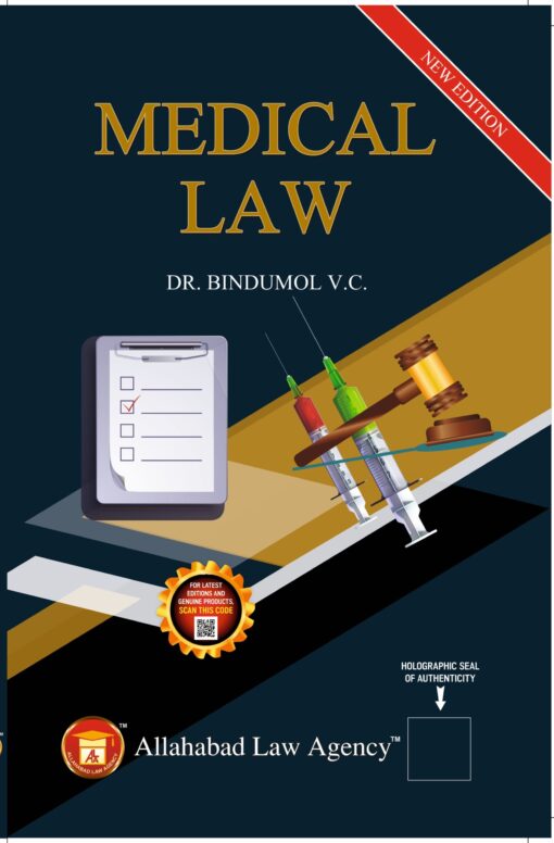 ALA's Medical Law by VC Bindumol - 3rd Edition 2023