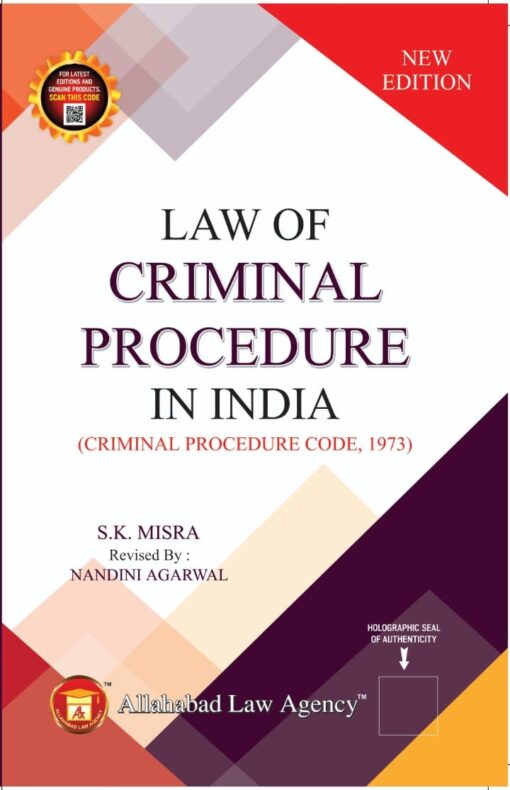 ALA's Law of Criminal Procedure In India by S.K. Misra - 4th Edition 2023