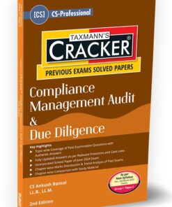 Taxmann's Cracker - Compliance Management Audit & Due Diligence by Ankush Bansal for Dec 2024