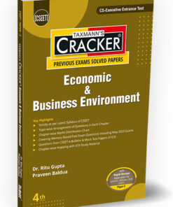 Taxmann's Cracker - Economic & Business Environment by Ritu Gupta for Nov 2025