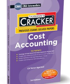 Taxmann's Cracker - Cost Accounting (CA) by Tarun Agarwal for Dec 2024