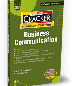 Taxmann's Cracker - Business Communication by Ritika Godhwani for Nov 2025