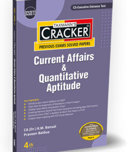 Taxmann's Cracker - Current Affairs & Quantitative Aptitude by K.M. Bansal for Nov 2025