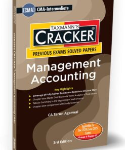 Taxmann's Cracker - Management Accounting (MA) by Tarun Agarwal for Dec 2024