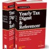 Taxmann's Yearly Tax Digest & Referencer (Set of 2 volumes) - Edition February 2025