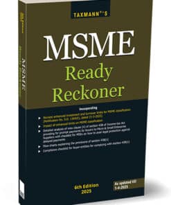 Taxmann's MSME Ready Reckoner - 6th Edition 2025