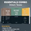 Taxmann's ESSENTIALS COMBO for Direct Taxes—Income Tax Act, Income Tax Rules & Direct Taxes Ready Reckoner | Finance Act 2025 Edition | IT (Fifth Amdt.) Rules 2025 | AYs 2025-26 & 2026-27 | Set of 3 Books