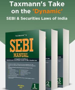 Taxmann's SEBI Manual with Sebi Case Laws Digest by Taxmann - 44th Edition January 2025