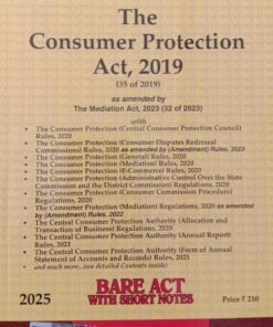 Lexis Nexis’s Consumer Protection Act, 2019 (Bare Act) - 2025 Edition